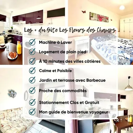 Appartement Les Fleurs Des Champs - Paisible - Plain-pied Noyelles-sur-Mer